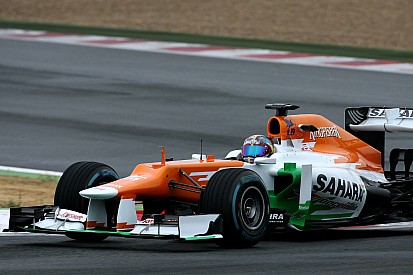 Sahara Force India completed its final day of Young Driver testing at Magny-Cours