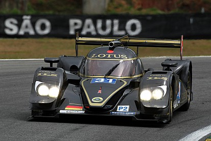 Lotus was in action at the first day at the 6 Hours of Sao Paulo