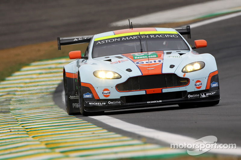 Aston Martin takes GTE pole in Sao Paulo