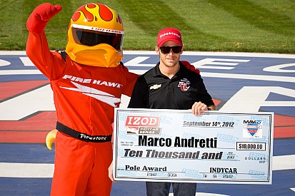 Andretti won the pole position at MAVTV 500