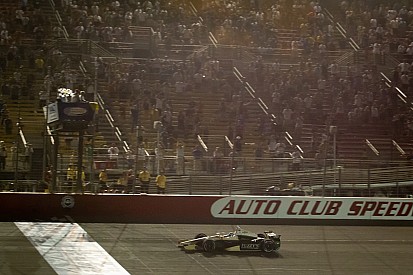 Chevrolet's Carpenter, Hunter-Reay, Power and Andretti Fontana post-race interviews