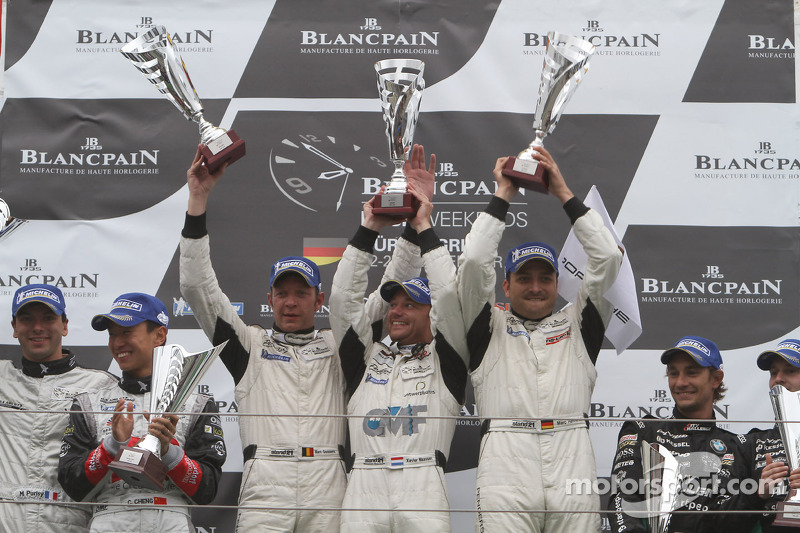 Prospeed Porsche wins Blancpain Series thriller at the Nurburgring