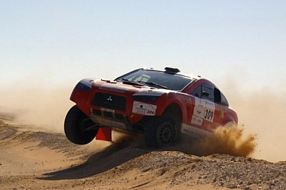 Schlesser takes the Pharaons Rally lead after Al-Mutaiwei struggles