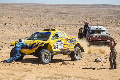 Przygonski and Zapletal-Manciej take stage five wins in Pharaons rally