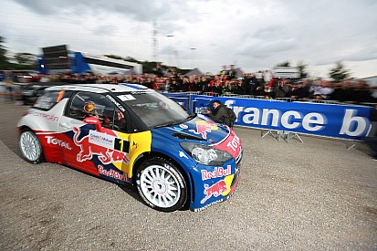 Loeb holds lead in Rallye de France with title in sight
