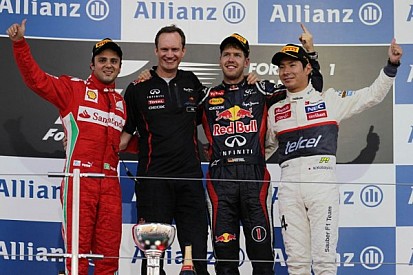 Vettel dominates in his Red Bull Renault for Japanese GP victory