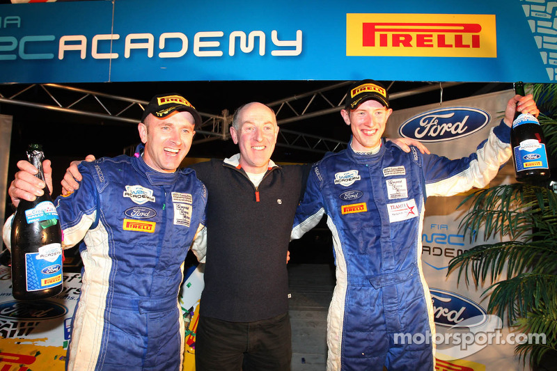 Evans wins 2012 WRC Academy with Pirelli