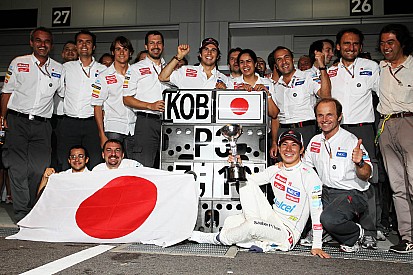 Kobayashi: It was fantastic to see the people in my home country happy