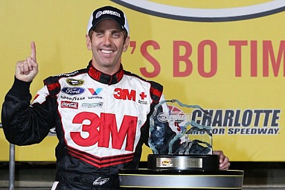 Biffle claims Charlotte pole with new track record