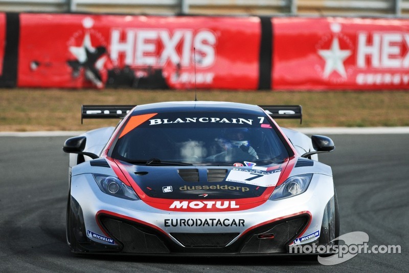HEXIS McLaren storms to Blancpain Series pole at Navarra