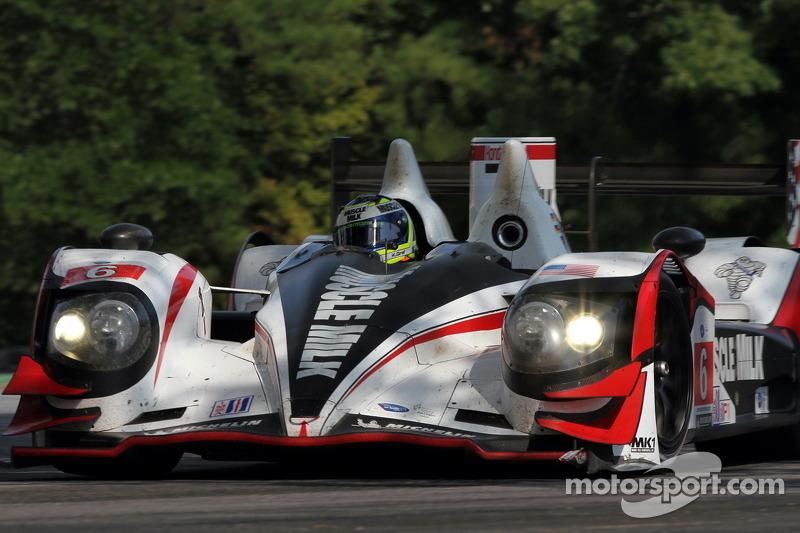 Muscle Milk Pickett, Corvette top testing at Road Atlanta