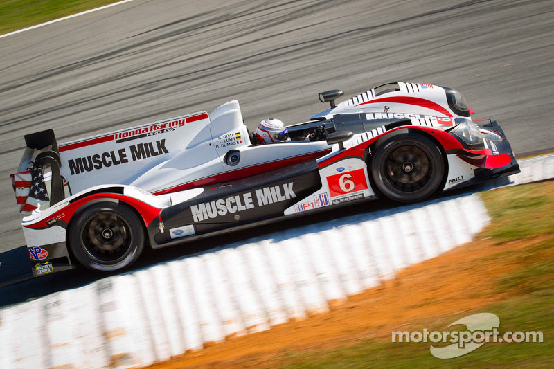 Muscle Milk Pickett, Flying Lizards top night practice at Road Atlanta