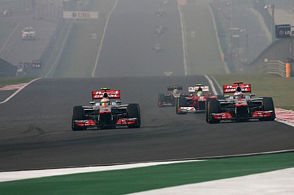 McLaren tied Ferrari’s all-time record of 55 consecutive GPs in the points