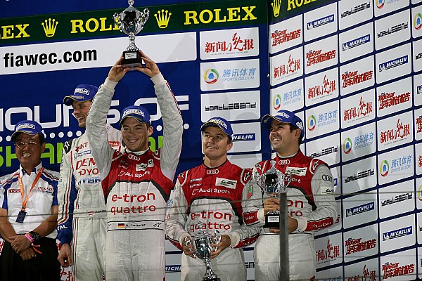 Audi trio are crowned world champions while Toyota wins in China