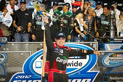 Stenhouse joins elite group of back-to-back Nationwide Champions