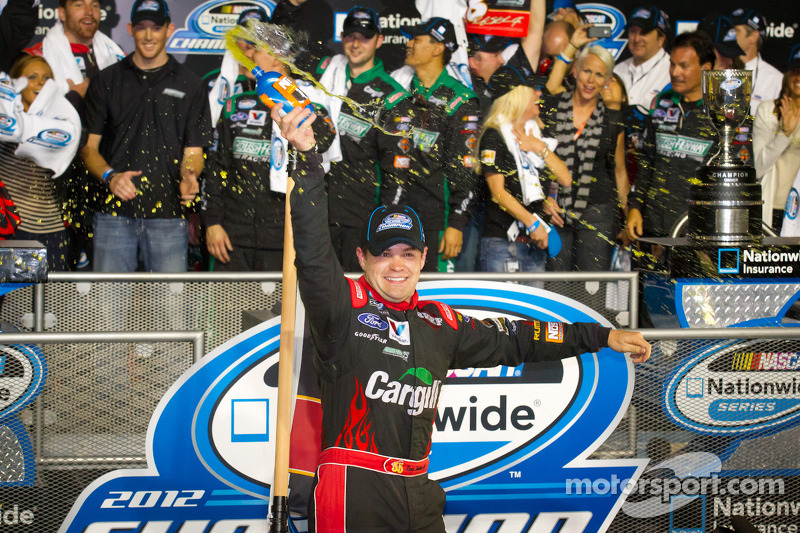 Stenhouse joins elite group of back-to-back Nationwide Champions