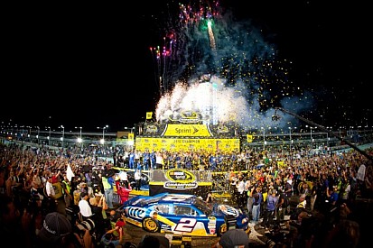 Keselowski and Penske celebrate their first Sprint Cup Championship