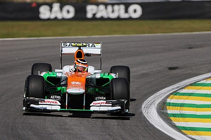 Sahara Force India continued to show strong form in São Paulo with top-10 qualifiying