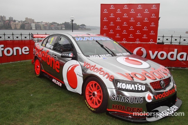 Special livery to mark in Sydney the end of a great era in motorsport: TeamVodafone