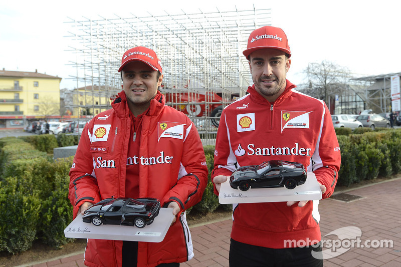 A double unveiling in Maranello