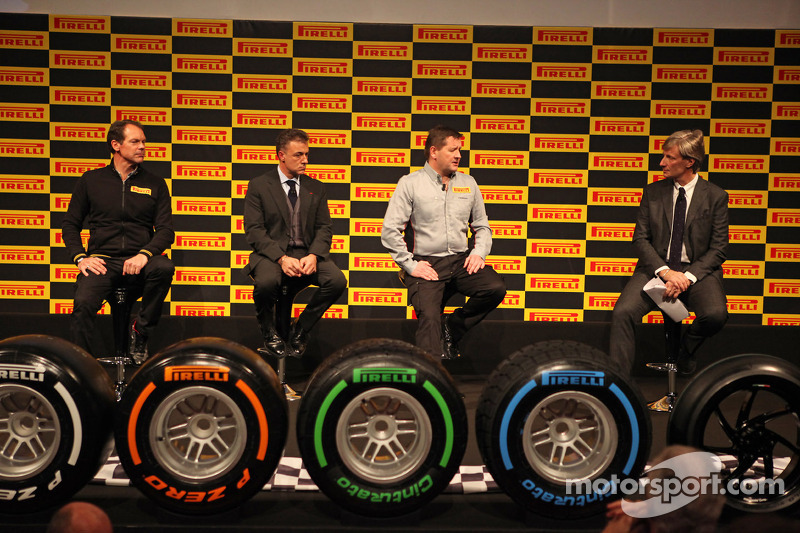 Pirelli introduces new 2013 Formula 1 tyres
