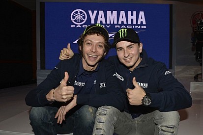 Rossi and Lorenzo back side by side for 2013 MotoGP Championship