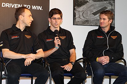 Angelelli, Taylor and Hunter-Reay on 2nd place in the Rolex 24 at Daytona