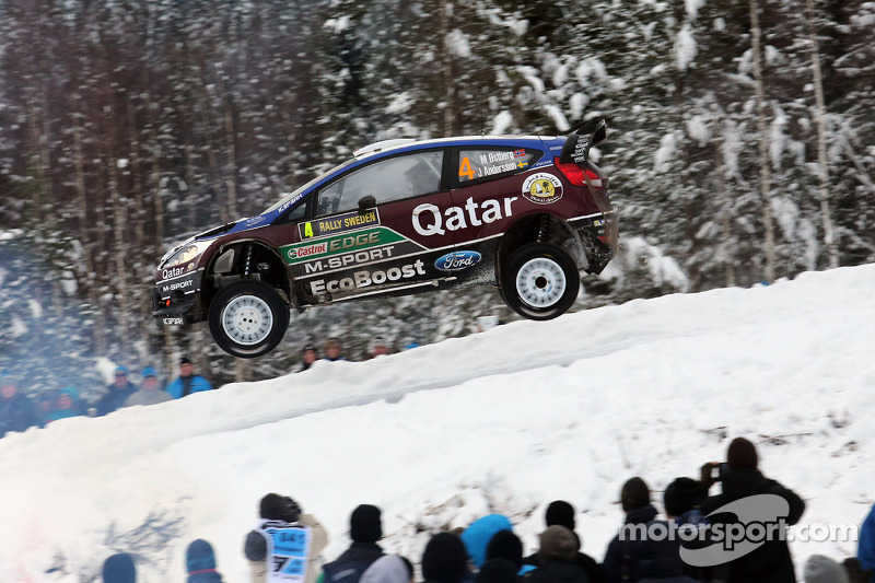 Mads Ostberg and Jonas Andersson, Ford Fiesta RS WRC, Qatar M-Sport World Rally Team