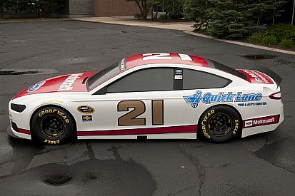 The 2013 Ford Fusion 'stock car' makes its debut at Daytona