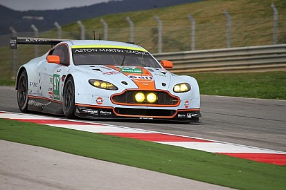 Aston Martin tests New Vantage GTE at Portimao
