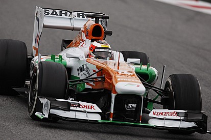 Sahara Force India wrapped up its test in Barcelona with Jules Bianchi