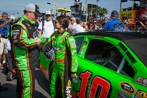 Danica Patrick and Tony Gibson talk about their Daytona 500 strategy