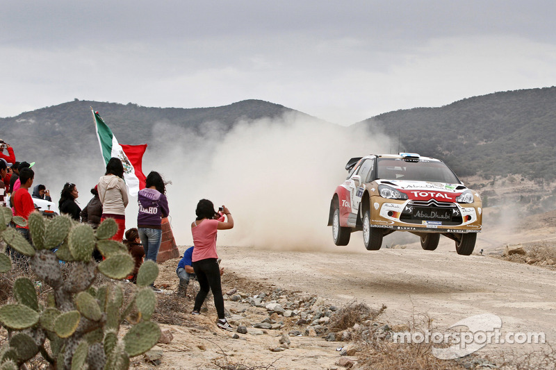 Mikko Hirvonen and Jarmo Lehtinen, Citroën DS3 WRC, Citroën Total Abu Dhabi World Rally Team