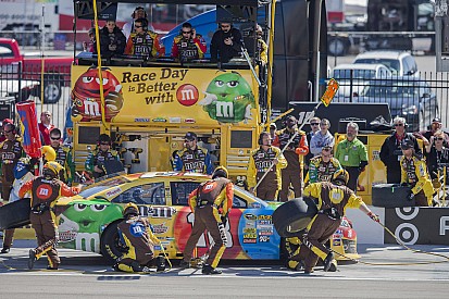 Kyle Busch ready for action in the Bristol half-mile bullring