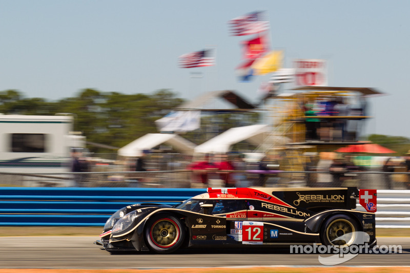 Rebellion Racing had good qualifying results at Sebring