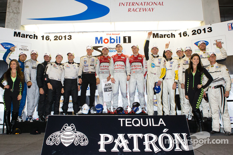 Audi sweeps at Sebring with hybrid power