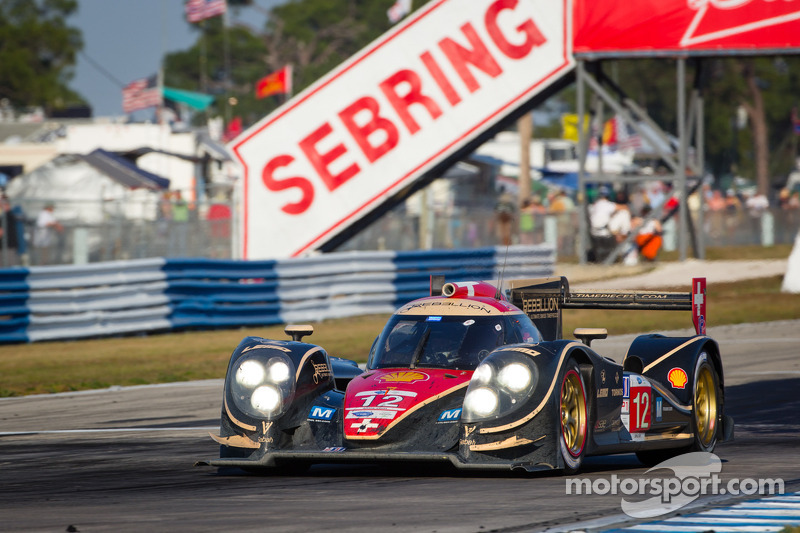 REBELLION Racing on the final grabs LMP1 podium at the 12 Hours of Sebring