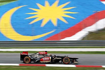 Raikkonen sets the pace during Friday practice in Malaysia