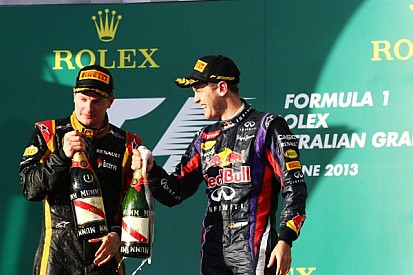 Raikkonen friendship can survive F1 battle - Vettel
