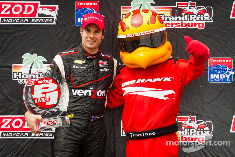 Will Power cops fourth-consecutive pole at St. Petersburg