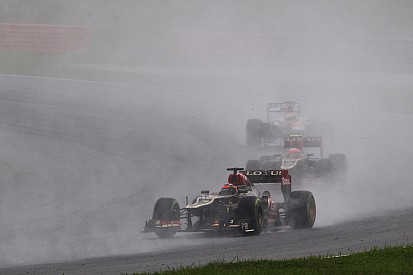 Grosjean finished sixth and Raikkonen seventh in Malaysian GP