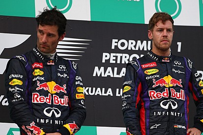 Red Bull's Vettel is first with excuses and rain at Sepang International Circuit