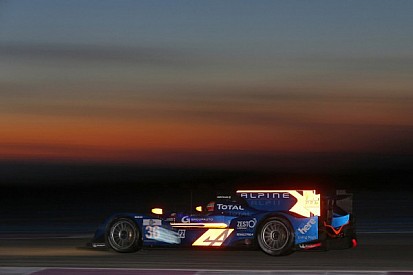 Signatech Alpine Nissan on top in Le Castellet testing at Paul Ricard circuit