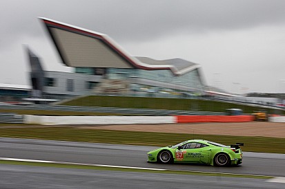 Krohn Racing qualifying 7th at Silverstone with their newly updated Ferrari F458