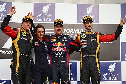 Podium finish for both Lotus F1 drivers at Bahrain