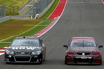 JC and Fabs swap cars with NASCAR and Supercross greats in Texas - Video