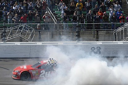 Kansas winning JGR team penalized: failed post-race engine inspection