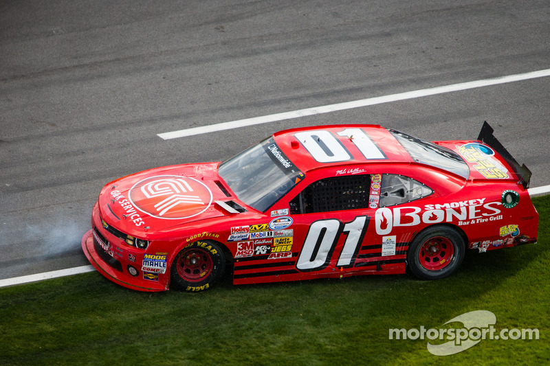 Broken piston left Mike Wallace unable to finish the Richmond 250