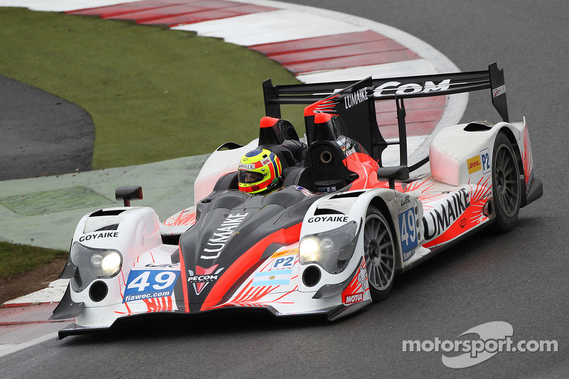 The ORECA 03 LM P2 defending its leader status at Spa-Francorchamps