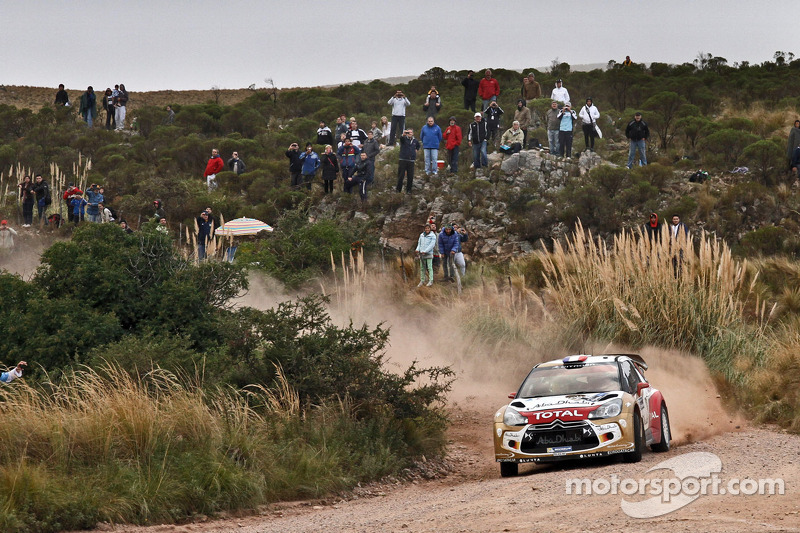 Loeb and Hirvonen in the mix after Day 1 of Rally Aargentina